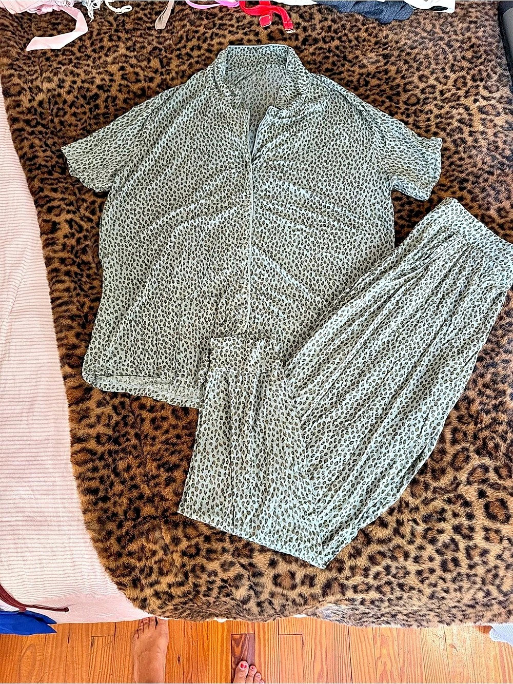 Leopard Pajama Set